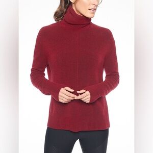 Athleta Transit Pullover Turtleneck Sweater
